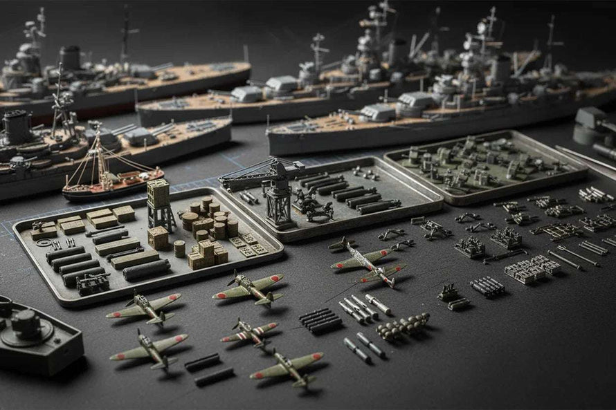 1/700 Hasegawa Ship Accessories