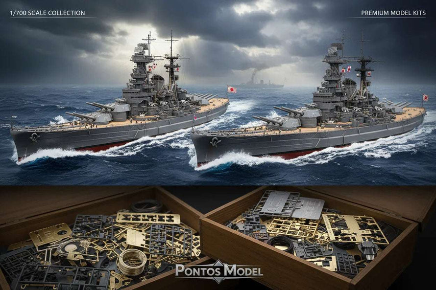1/700 Pontos Model Ships