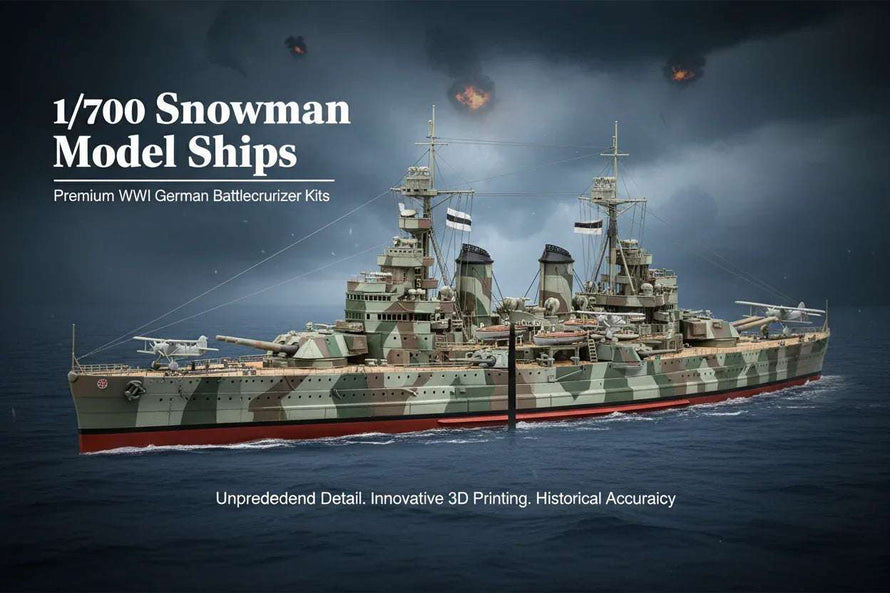 1/700 Snowman Model Ships