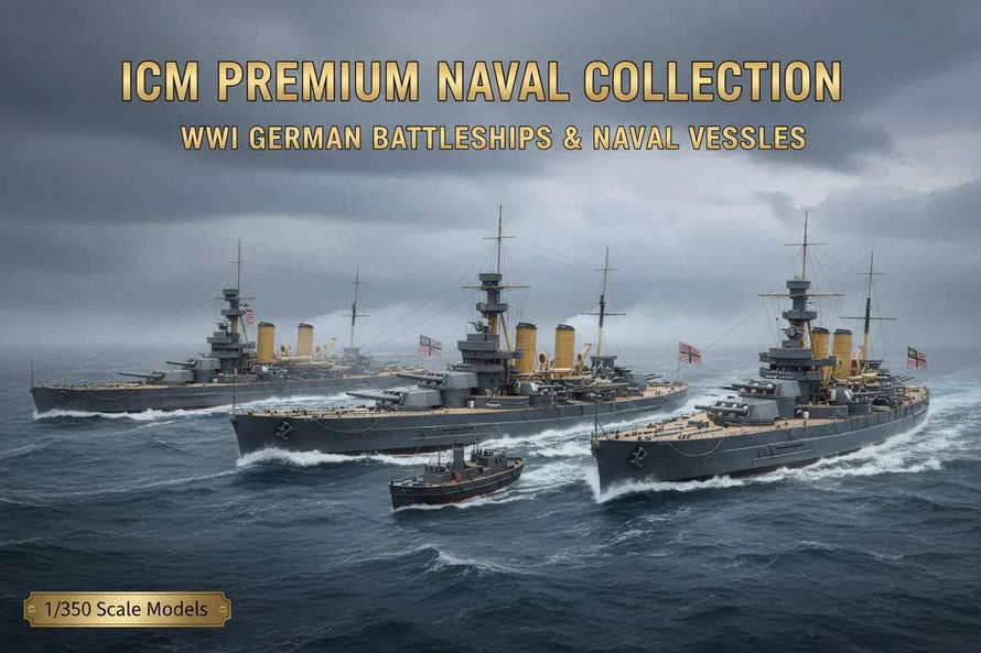 1/350 ICM Model Ships