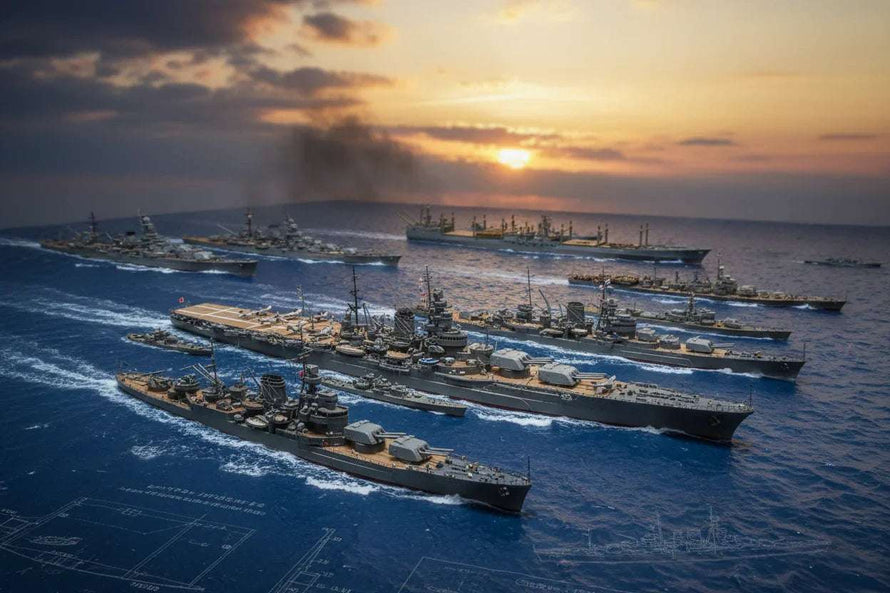 1/350 Pitroad Model Ships
