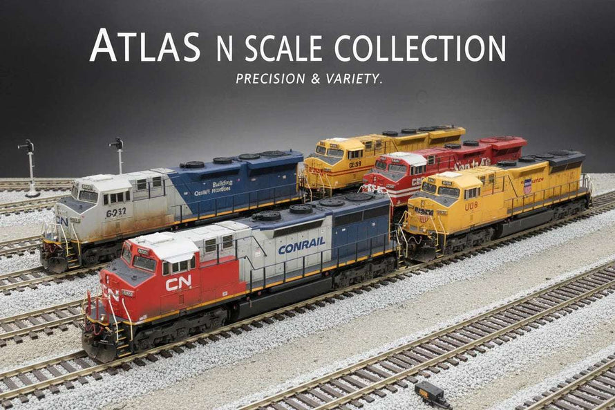 N Scale Atlas Locomotives