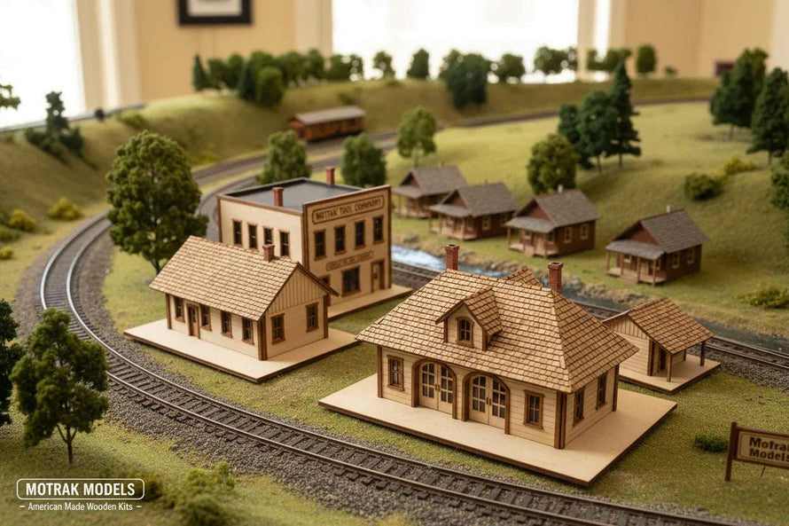 N Scale Motrak Scenery
