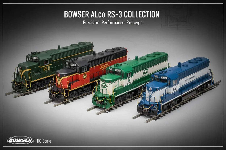 HO Bowser Locomotives