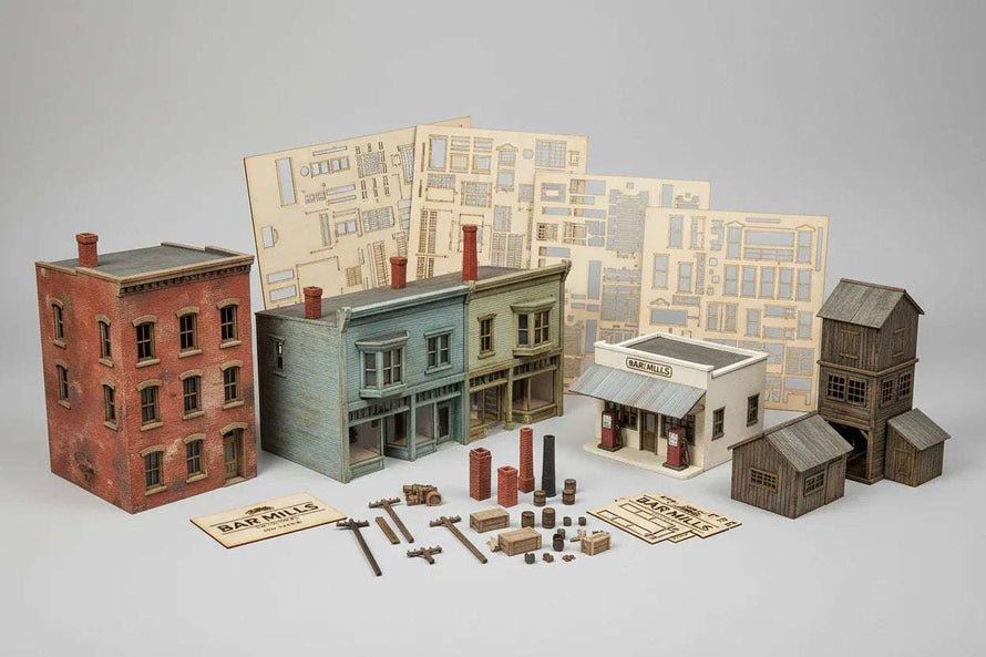 HO Scale Bar Mills Models