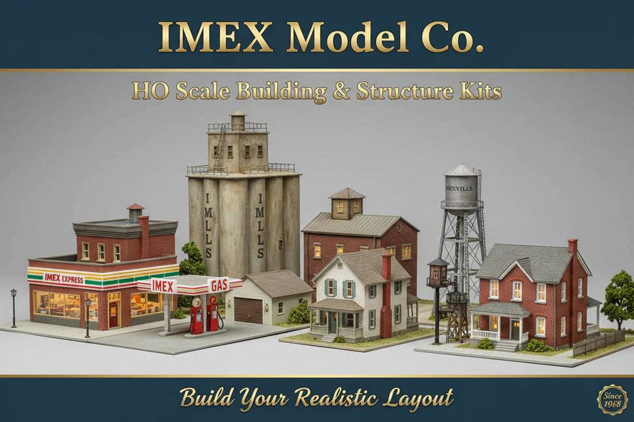HO Scale IMEX Model Co. Buildings & Structures
