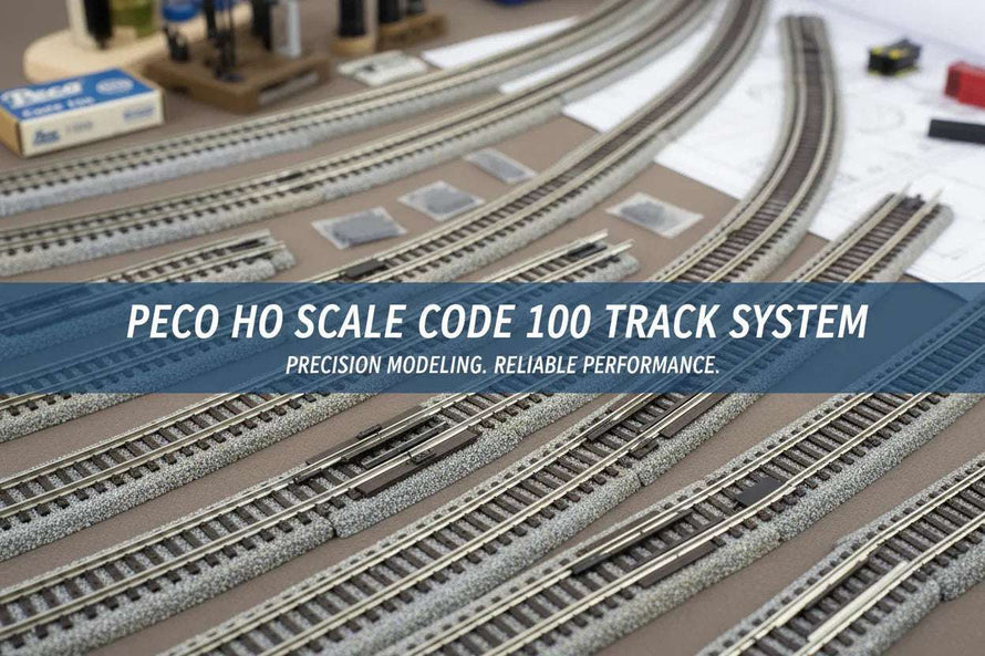 HO Scale Peco Code 100 Track
