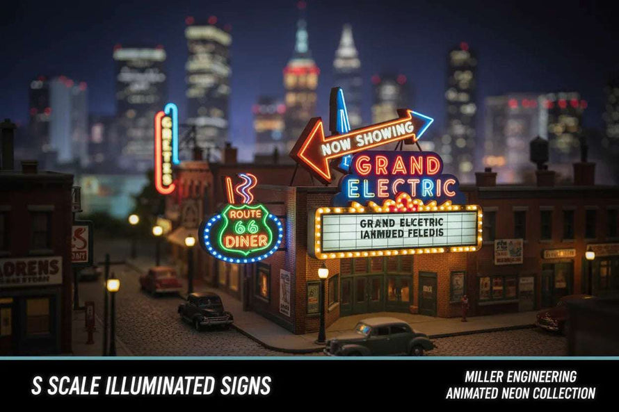 S Scale Miller Engineering Scenery