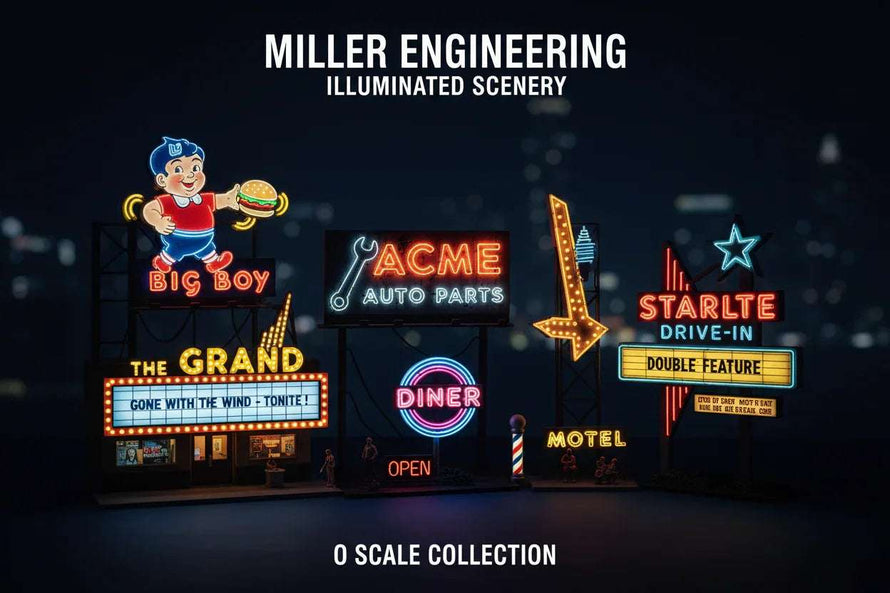 O Scale Miller Engineering Scenery