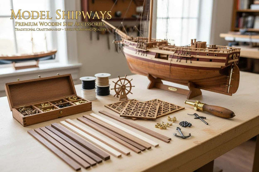 Model Shipways Wooden Ship Accessories