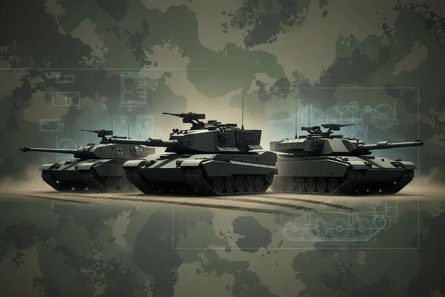 1/35 Academy Tank Model Kits