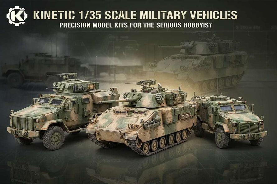 1/35 Kinetic Military Vehicles