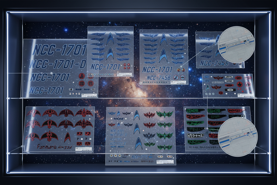 Starfighter Decals SciFi