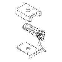 118 HO Scale SF Shelf Whisker® Metal Couplers - Medium (9/32") Centerset Shank