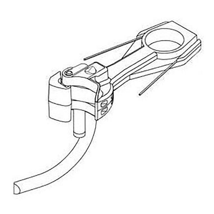 120 HO Scale SBE Bottom Shelf Whisker® Metal Couplers with Gearboxes - Medium (9/32") Centerset Shank