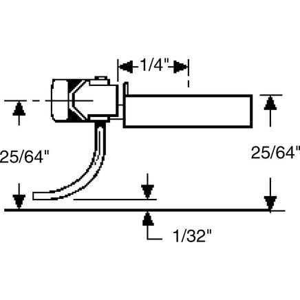 144 HO Scale 140-Series Whisker® Metal Couplers with Gearboxes - Short (1/4") Underset Shank