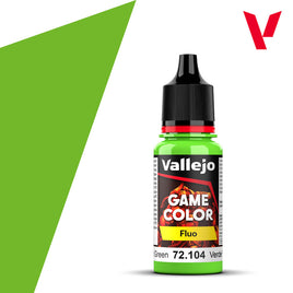 Vallejo 18ml Fluorescent Green - 72104