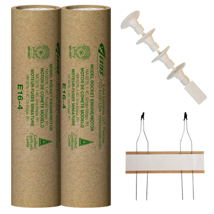 Estes Rockets E16-4 Engines (29 mm) - MPM Hobbies