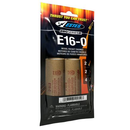 Estes Rockets E16-0 Engines (29 mm) - MPM Hobbies