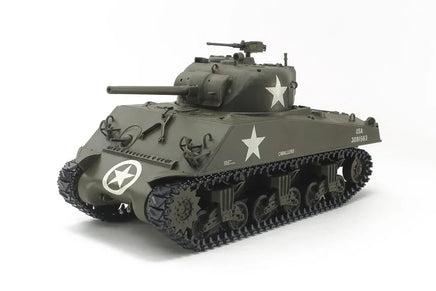 1/35 Tamiya R/C US Med Tank M4A3 Sherman w/Control Unit - MPM Hobbies