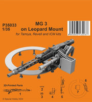 1/35 CMK MG 3 on Leopard Mount / form Tamiya, Revell and ICM kits