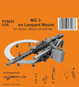 1/35 CMK MG 3 on Leopard Mount / form Tamiya, Revell and ICM kits