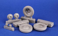 1/35 CMK V3000S/SSM Maultier Wheels for ICM kits