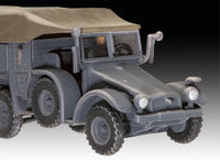 1/76 Revell Germany Krupp Protze KFZ 69 With 3.7cm PaK 3344 - MPM Hobbies