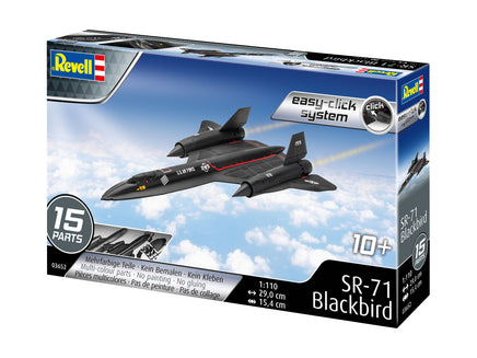 1/110 Revell Germany Lockheed SR-71 Blackbird Easy-Click System 3652