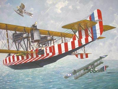 1/72 Roden Felixstowe F.2A (With upper wing gunner position) - 47 - MPM Hobbies