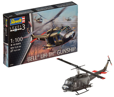 1/100 Revell Germany Bell UH-1H Gunship 4983