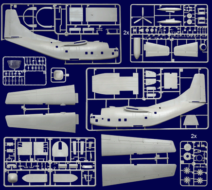 1/72 Roden Fairchild HC-123B Provider - 62 - MPM Hobbies