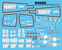 1/72 Roden North American AJ-1 Savage - 63 - MPM Hobbies
