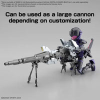 30MM 1/144 Extended Armament Vehicle (METAL CANNON BIKE Ver.)