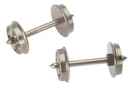 HO Bachmann 36" Flat Back Wheel Sets (HO Scale)