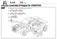 1/12 Italeri Lancia Delta HF Integrale 16v 4709 - MPM Hobbies
