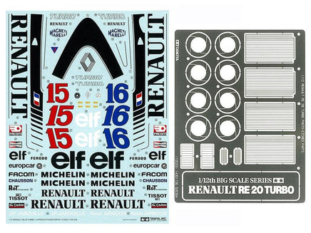 1/12 Renault RE-20 Turbo w/PE Parts 12033 - MPM Hobbies