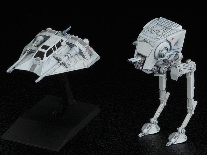 1/144 Bandai Star Wars AT-ST & Snowspeeder Model 008 2373723| MPM