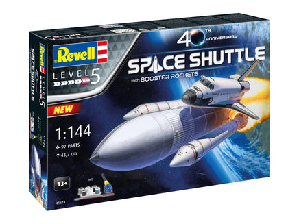 1/144 Revell Germany Gift Set Space Shuttle & Booster Rockets, 40th. - 5674 - MPM Hobbies