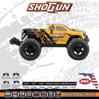 1/16 IMEX Shogun Brushless RTR 4WD Monster Truck - Yellow 19015Y - MPM Hobbies