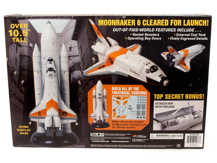 1/200 AMT Moonraker Shuttle w/Boosters – James Bond 1208 - MPM Hobbies