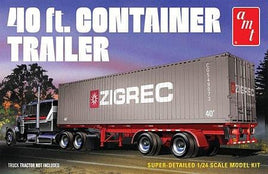 1/24 AMT 40' Semi Container Trailer 1196 - MPM Hobbies