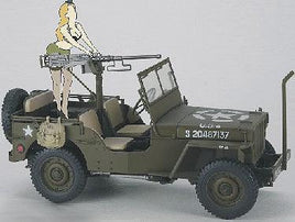 1/24 Hasegawa 1/4 Ton 4x4 Jeep w/50Cal + Figure 52283 - MPM Hobbies