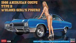 1/24 Hasegawa 1966 American Coupe Type B w/Blond 52213 - MPM Hobbies