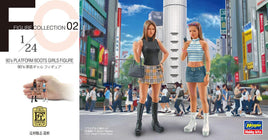 1/24 Hasegawa 90’s Platform Boots Girls Figure 29102 - MPM Hobbies