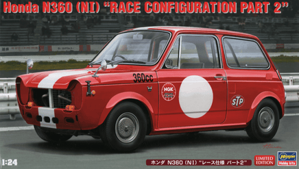 1/24 Hasegawa Honda N360 (NI) "Race Specification Part 2" - 20513 - MPM Hobbies