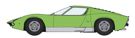 1/24 Hasegawa Lamborghini Miura P400 SV Detail Up Version 20439 - MPM Hobbies
