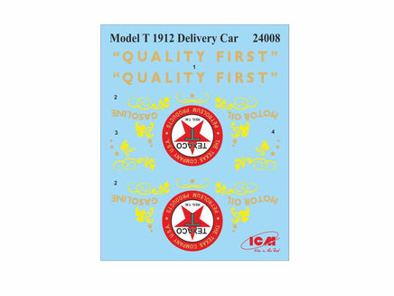 1/24 ICM Model T 1912 Light Delivery Car 24008 - MPM Hobbies