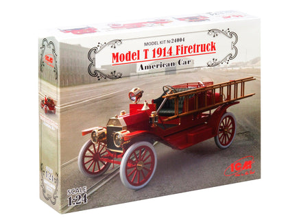 1/24 ICM Model T 1914 Firetruck - American Car 24004 - MPM Hobbies