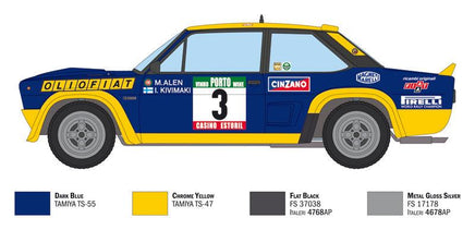 1/24 Italeri Fiat 131 Abarth Rally OLIO Fiat 3667 - MPM Hobbies